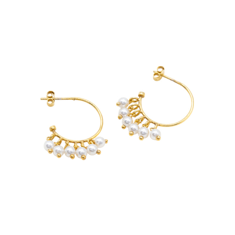 Orecchini Perle A Lobo