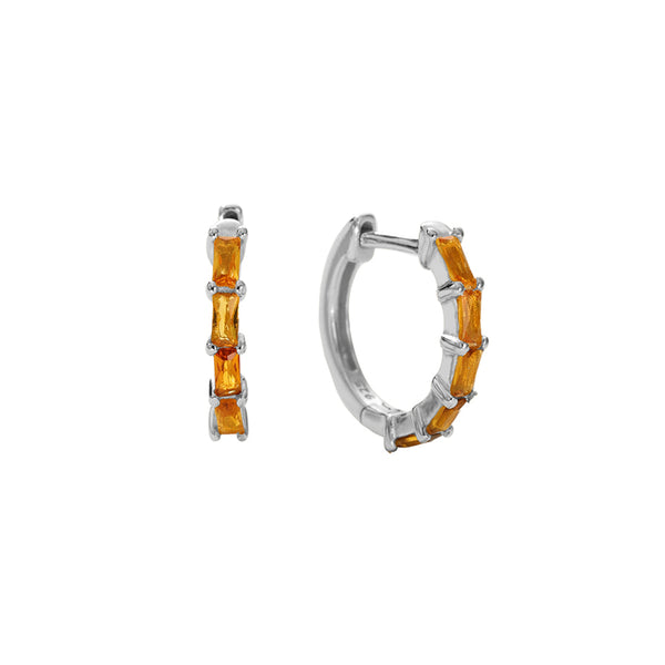 Orecchini Baguette Orange