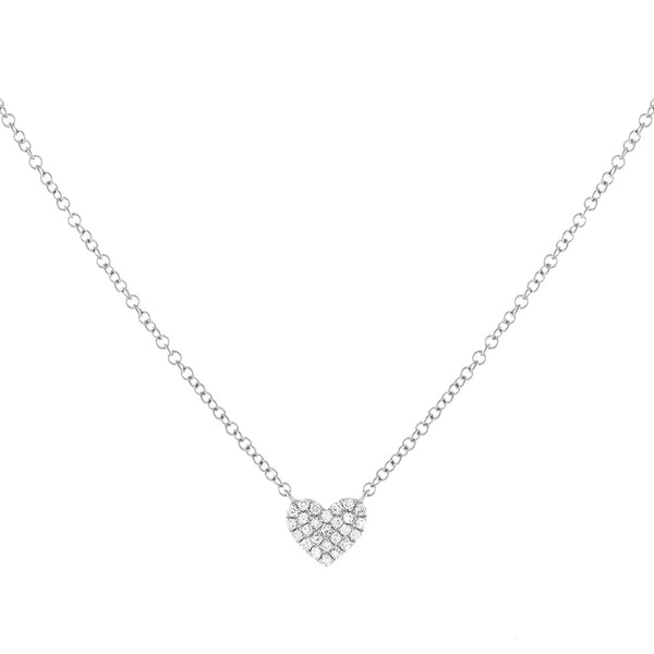 COLLANA CUORE ZIRCONI