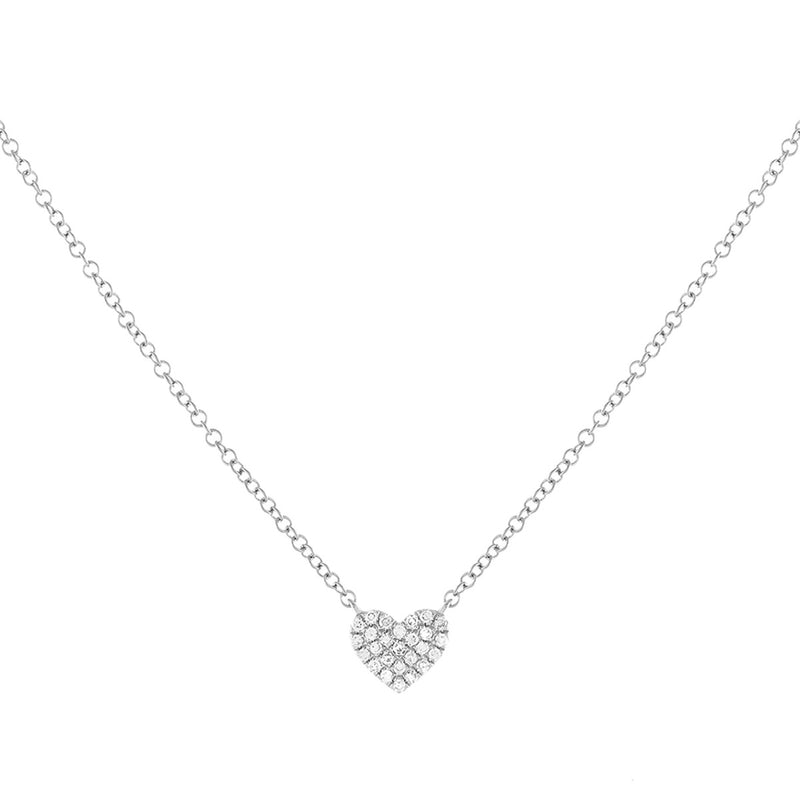 COLLANA CUORE ZIRCONI