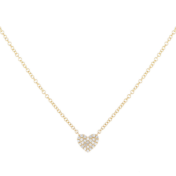 COLLANA CUORE ZIRCONI