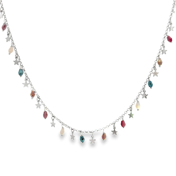 Collana Stelle E Cristalli