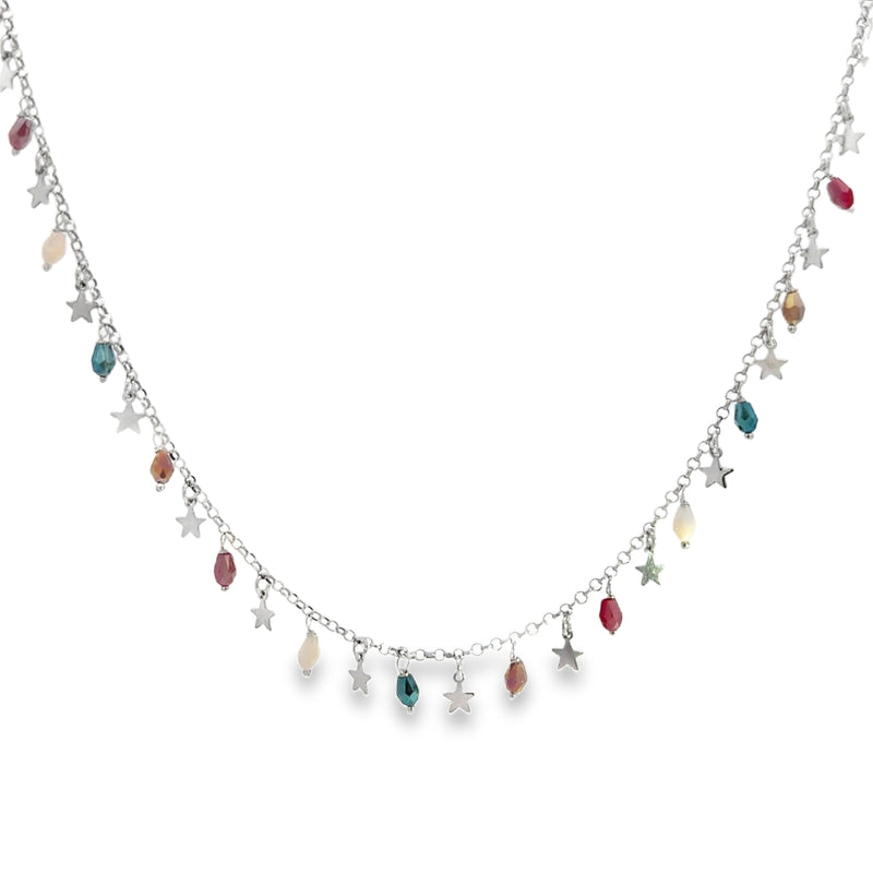 Collana Stelle E Cristalli