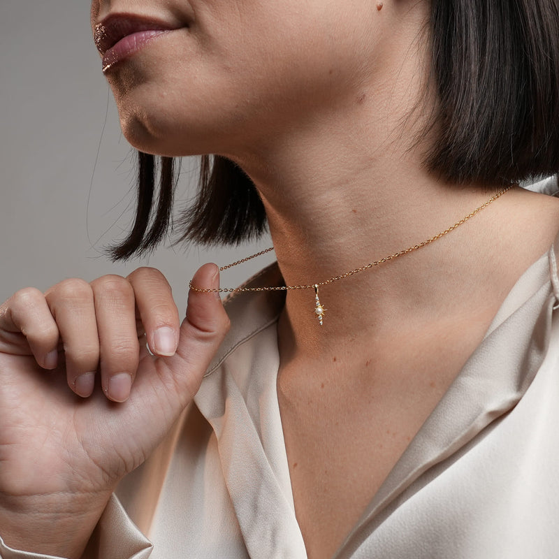 COLLANA PERLA PENDENTE